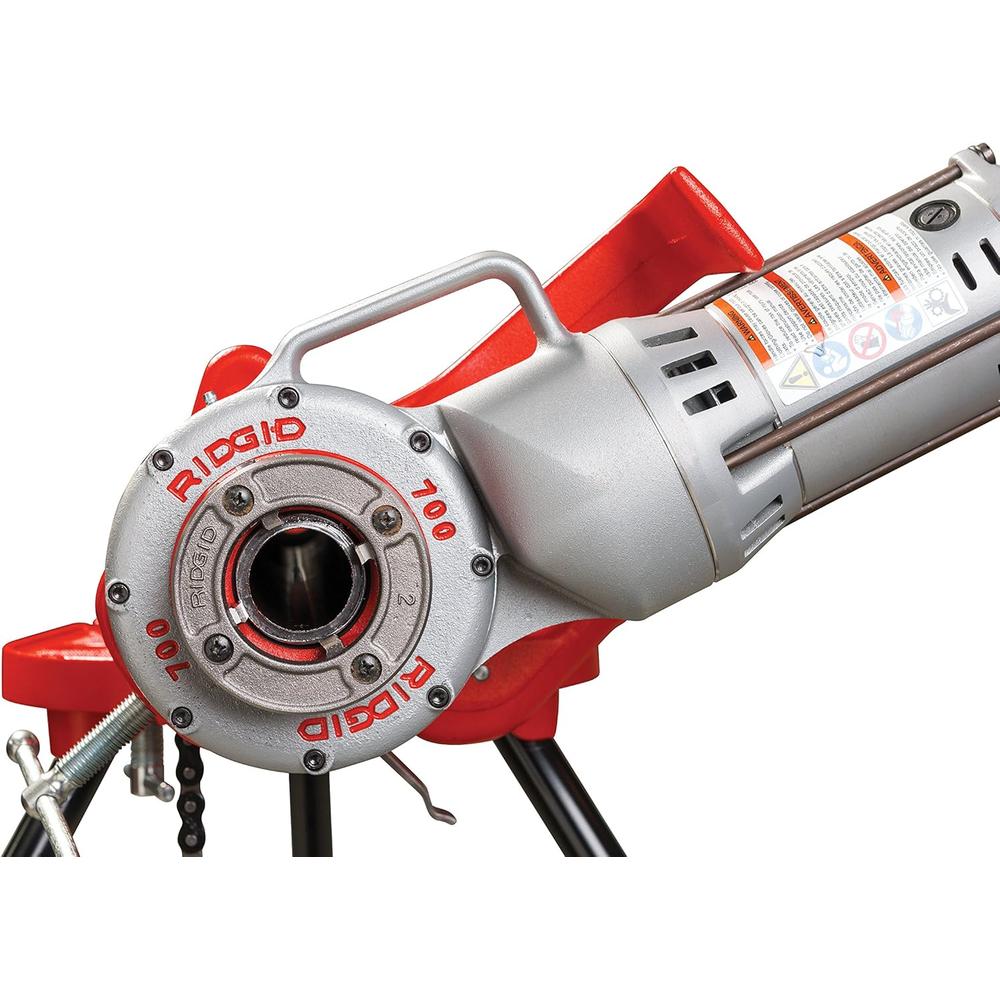 Ridgid 41935 Model 700 Power Drive Pipe & Conduit Threader, 1/8" to 2" (3 to 50 mm) Thread Capacity, 110V
