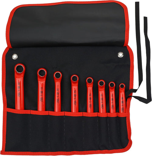 Wiha Tools 21095 8 Piece Insulated Deep Offset Wrench Set - Metric