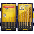 Irwin Tools 3018009 Lot de 15 forets en titane TURBOMAX SPEEDBOR PRO