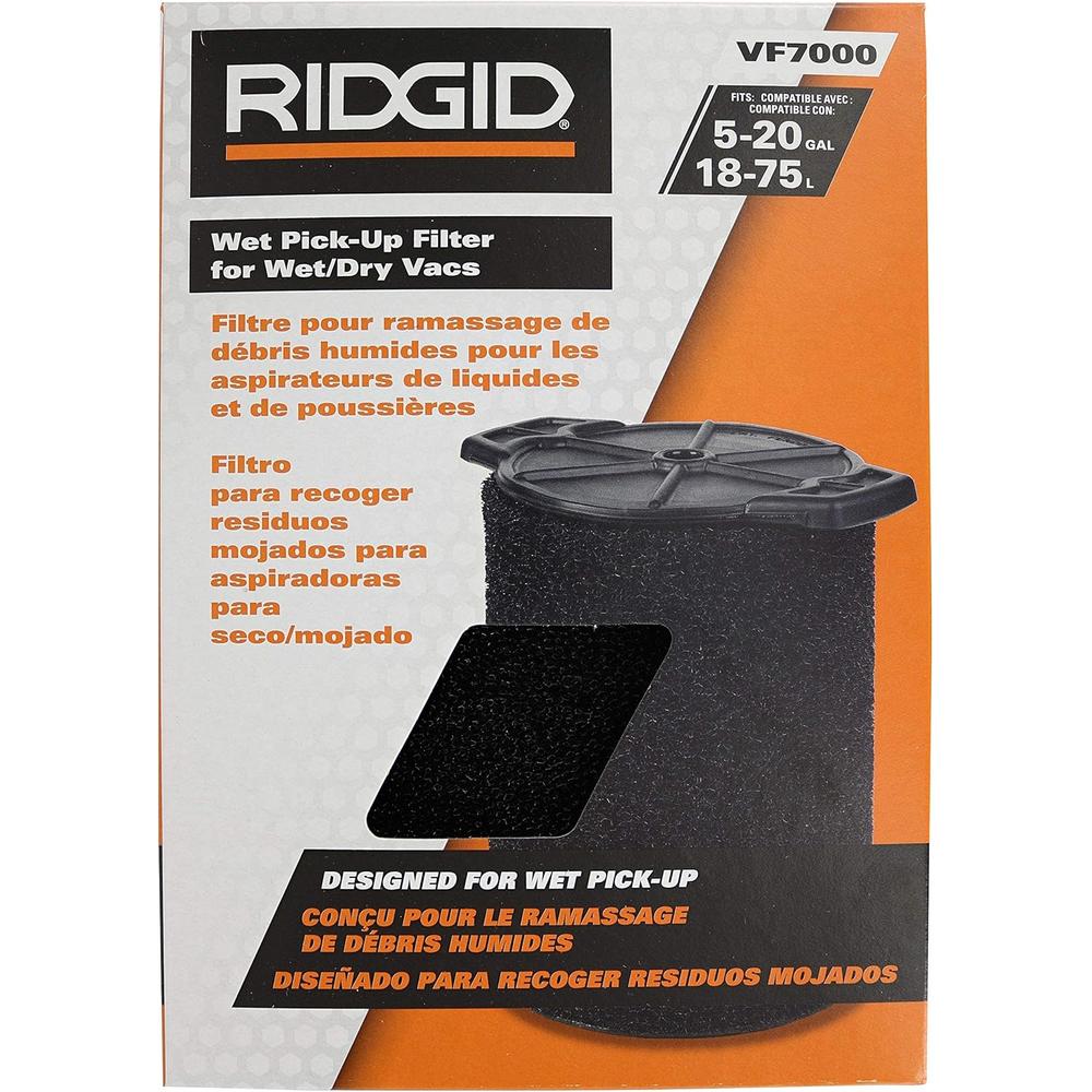 Ridgid 40158 FILTER, WET