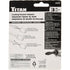 Titan Tools 15210 Jeu d'adaptateurs de douille verrouillable de 3 po - 3 pièces