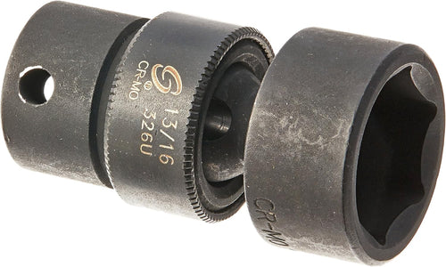 Sunex Tools 326u 3/8 in. Drive 13/16 in. Universal Impact Socket