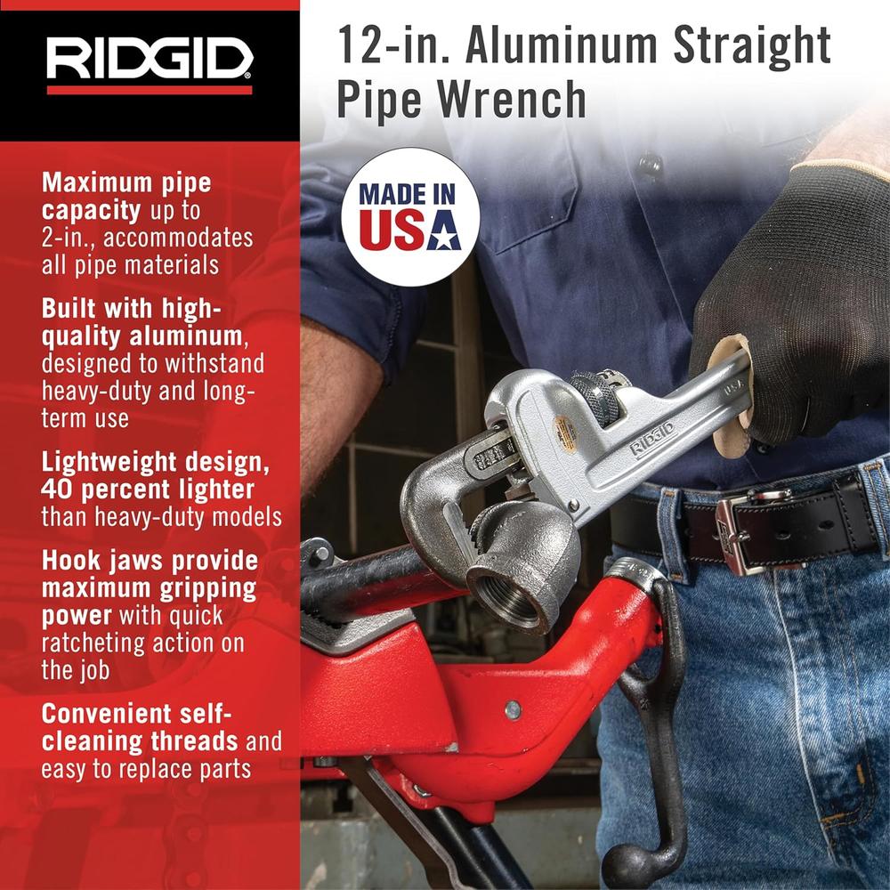 Ridgid 47057 CLÉ EN ALUM 812