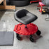 Traxion 2-230 Monster Seat II Mobile Rolling Gear Seat W/All-Terrain 5" Casters