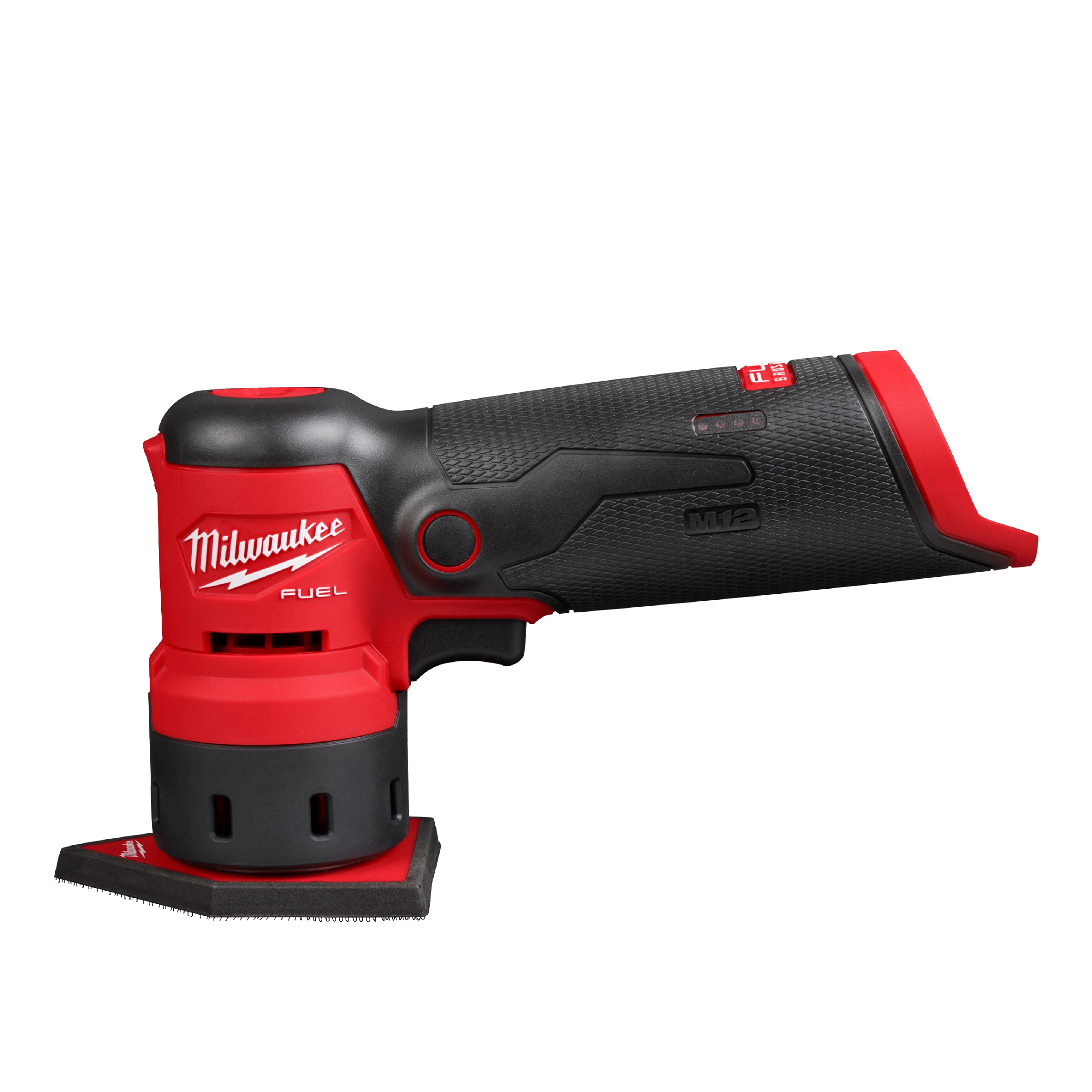 Milwaukee Tool 2531-20 M12 FUEL Orbital Detail Sander angled product view