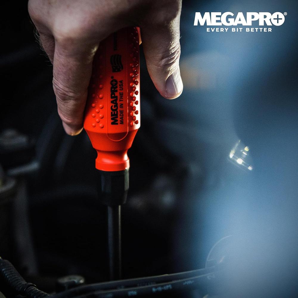 Megapro Tools 151TP-C Original Tamperproof 15-in-1 Multi-Bit Screwdriver (Carded)