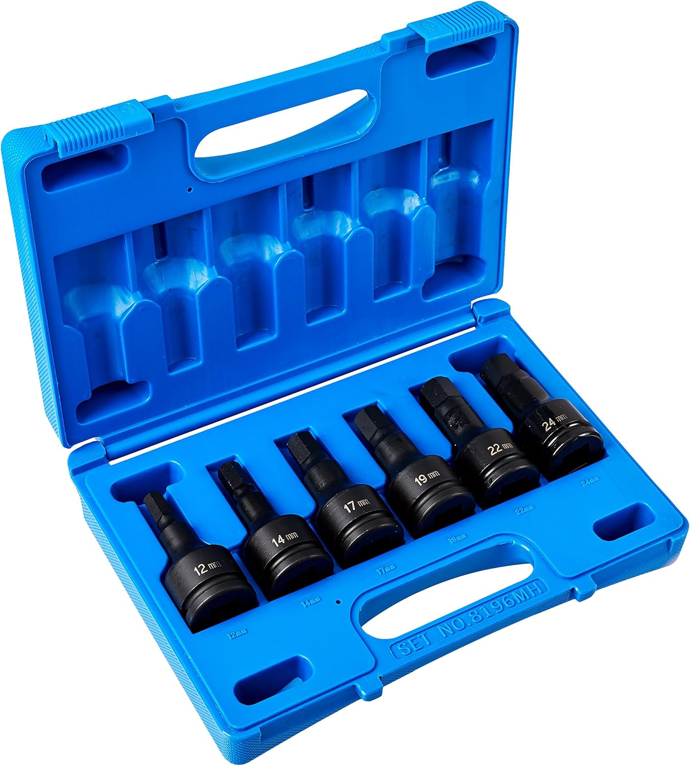 Grey Pneumatic 8196MH 3/4" Drive 6 Piece Hex Driver Metric Set