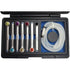 CTA Tools 1945 8-PC BRAKE BLEEDER WRENCH SET WITH SEALING RING, 3/8", 7MM-12MM, SILICONE HOSE