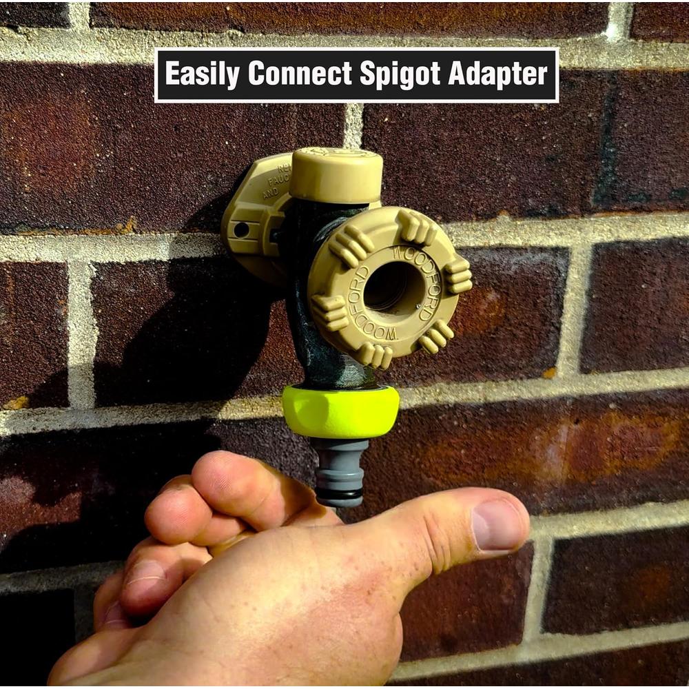 Legacy Manufacturing HFZGAK14 FLEXZILLA GARDEN HOSE QUICK-CONNECT FITTINGS, 5-PIECE COUPLER & PLUG KIT