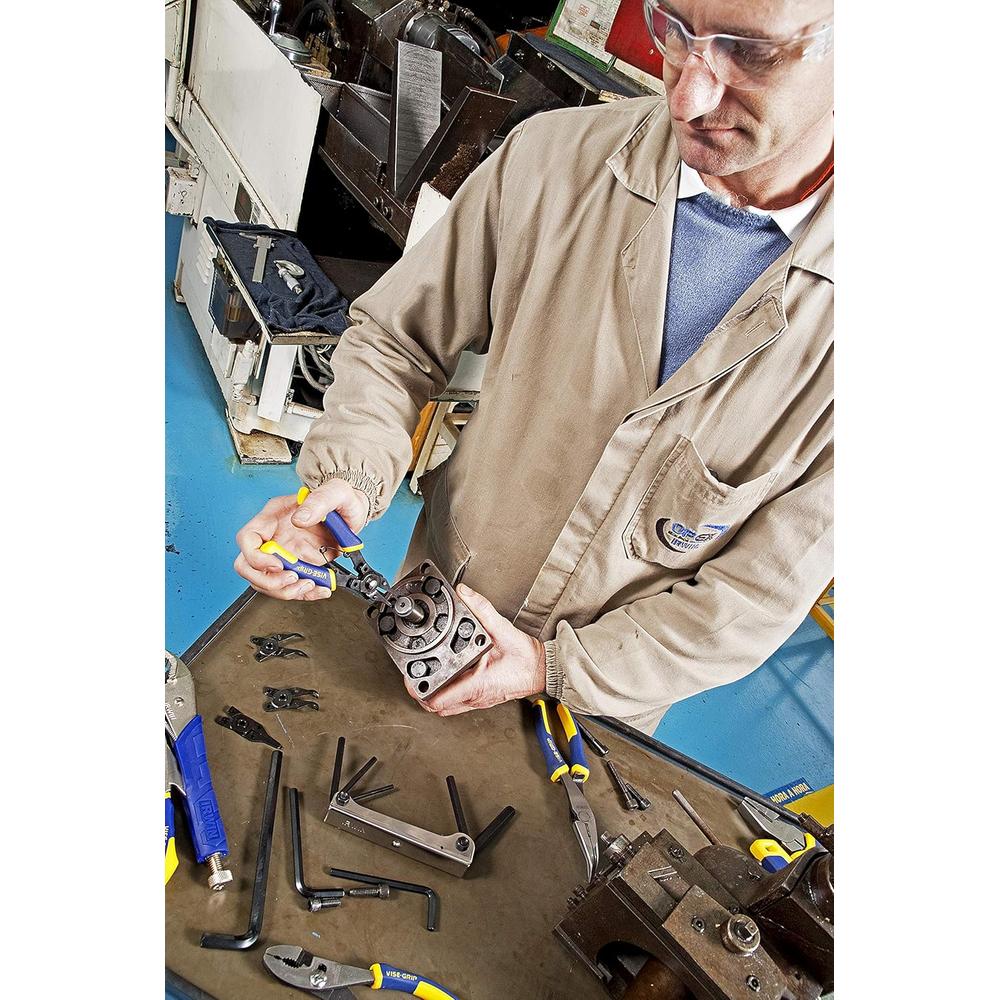 Irwin 2078900 VISE-GRIP Pince à anneau élastique convertible 6-1/2"