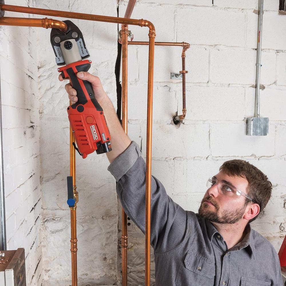 Ridgid 57363 RP 241 Compact Series Press Tool Kit With 1/2" - 1-1/4" Propress Jaws