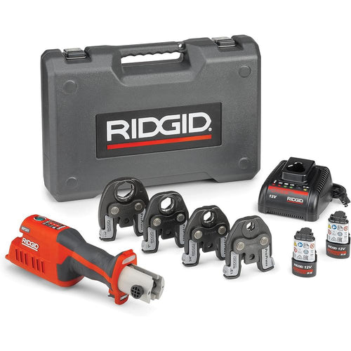 Ridgid 57363 RP 241 Compact Series Press Tool Kit With 1/2" - 1-1/4" Propress Jaws