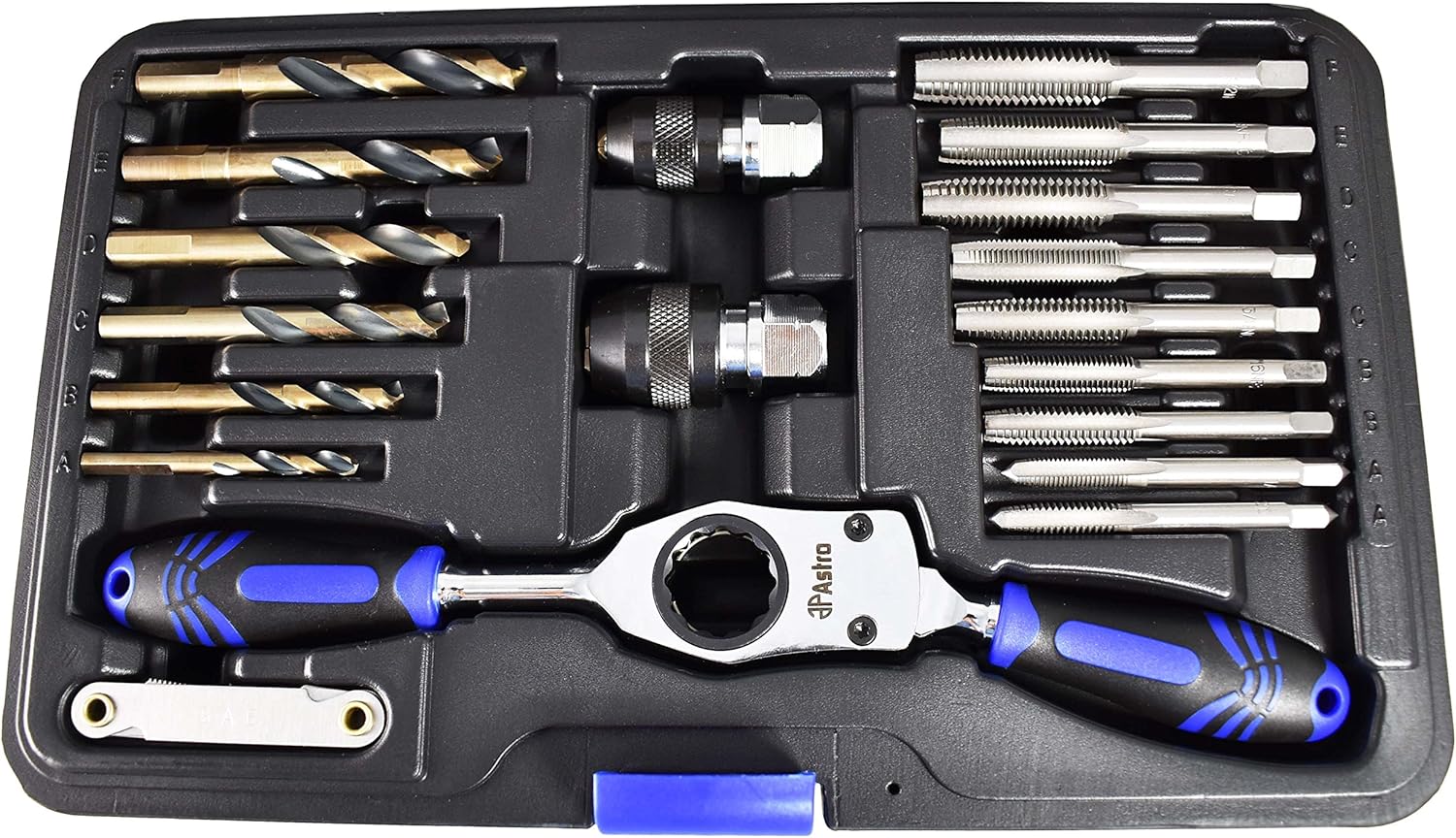 Astro Pneumatic 7580 AUTOMOTIVE FORET &amp; TAP Set (SAE)