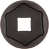 Sunex Tools 246, ½" Drive, 1-7/16" Impact Socket, Cr-Mo Alloy Steel, Radius Corner Design, Chamfered Openings, Dual Size Markings, Meets ANSI Standards