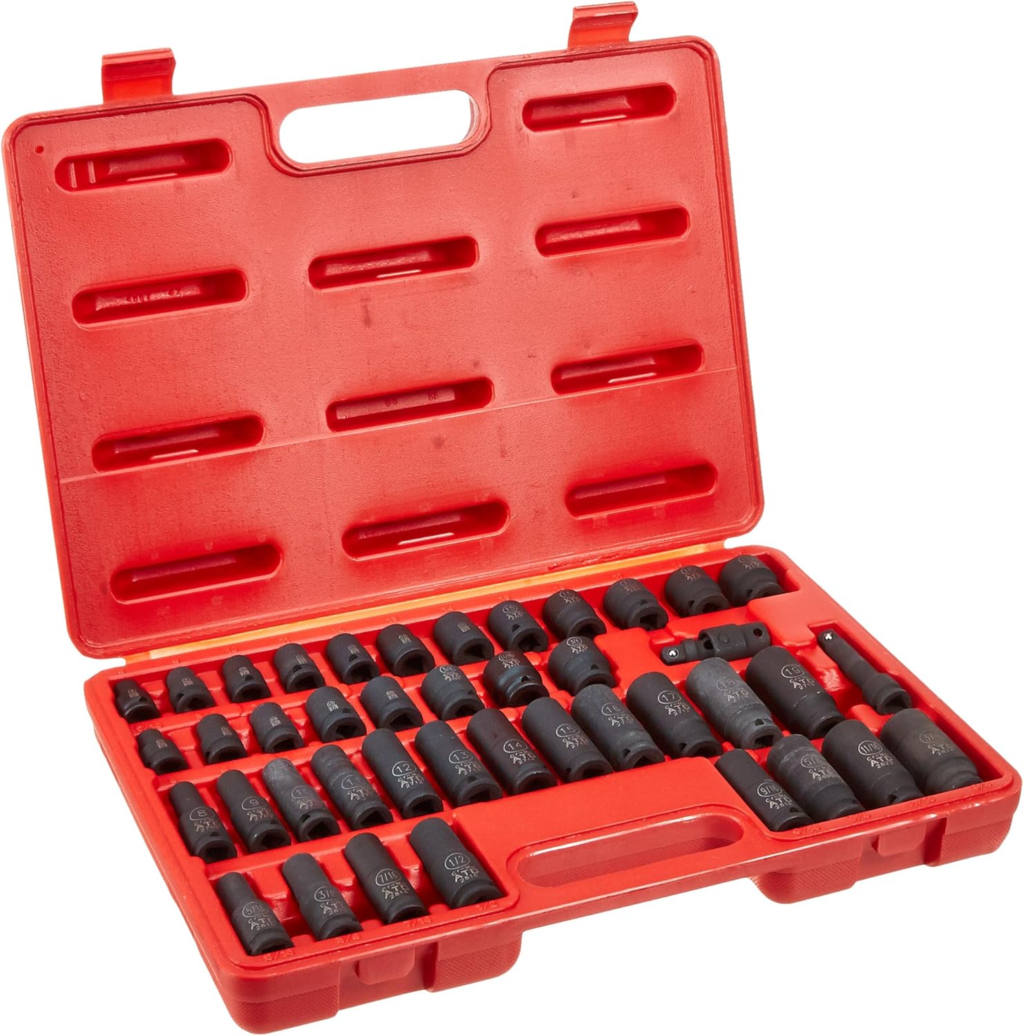 ATD Tools 4601 42PC STD/DP SAE/MET IMP. Set
