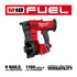 Milwaukee Tool 2909-20 M18 FUEL Coil Roofing Nailer - 6 nails per second, 1100 nails per charge, roofing and vinyl siding versatility