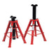 Sunex Tools 1310 10-Ton Medium Height Pin Type Jack Stands pair on white background