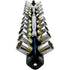 Astro Pneumatic AST-938VB V12 Socket Organizer with Sockets and Ratchet Loaded - Angled View