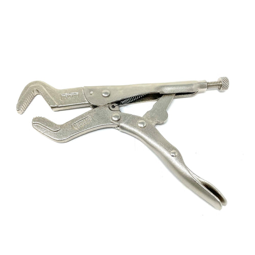 CTA Tools 9390 Small Parrot Pliers open jaw angle view