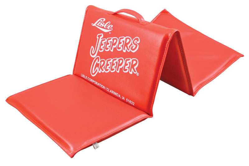 Lisle 95002 Jeepers Creeper Fold Up Padded Vinyl Creeper in Red