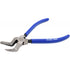 Astro Pneumatic 9581 Panel Clip Pliers front angle view of precision ground angled jaws