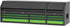 TOBEQ TCBT720923LGBK 72-Inch 9-Drawer Top Chest in Lime Green and Black