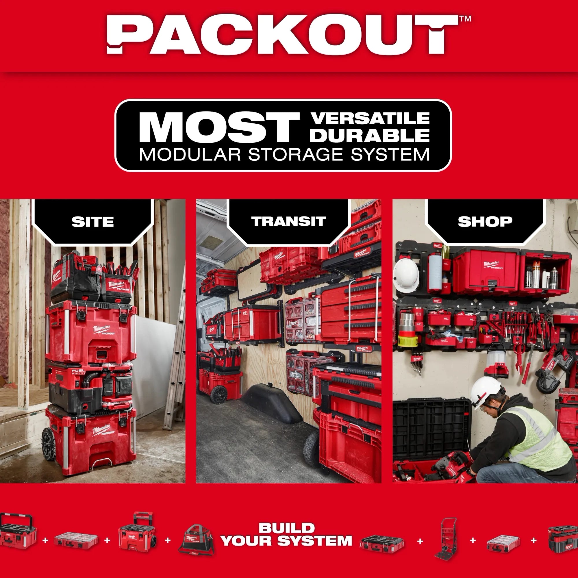 Milwaukee Tool 48-22-8399X PACKOUT Twist to Lock Mount