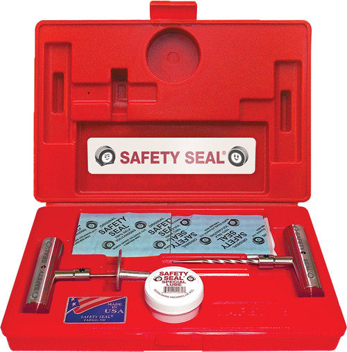 Martins Industries KAP30 Deluxe Auto/Light Truck Tire Repair Kit in a Blow Mold Case by Safety Seal, Includes 30 Standard 4 Repairs and 4.75" Probe - MPR Tools & Equipment