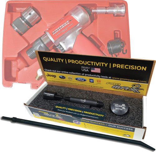 Pro Maxx PWP920PRO Air Hammer-Powered Fuel Injection Puller for GM Duramax 6.6L Turbo-Diesel (L5P Gen I & II 2017+, L5D 2018+), Incl. Air Hammer Kit - MPR Tools & Equipment