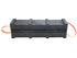 AME International 15239 Prime Crib® Black Cribbing Block 6in x 7in x 24in - side profile view with orange lanyards
