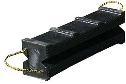 AME International 15230 Super Stacker Cribbing Block 6" x 7" x 24" Black - MPR Tools & Equipment