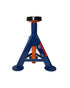 AME International 14361 TitanPro 4-Ton Jack Stand front view at minimum height, blue triangular base