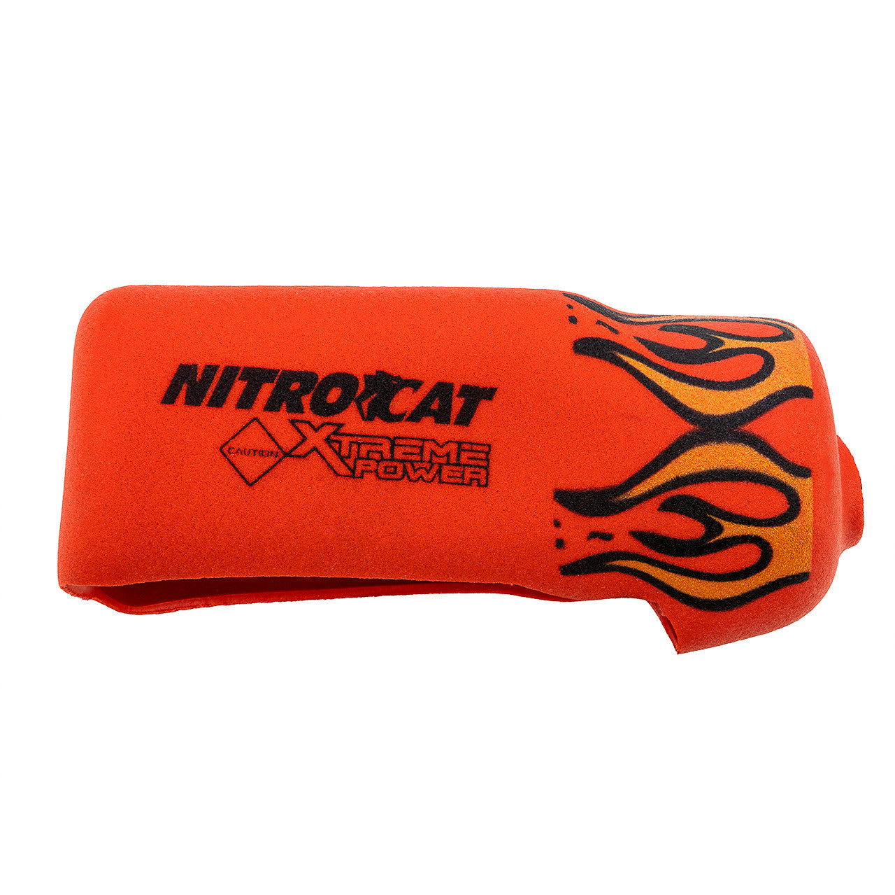 Aircat 1200-KBR NitroCat Red Flame Protector Boot for 1/2-Inch Impact Wrench - Side View