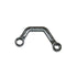 Assenmacher BY13 13mm Bypass Wrench, S-shaped chrome tool with 13mm 12-point box end and 3/8 inch drive