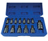 ATD Tools 13775 13 Pc. Tamper-Resistant Star Bit Socket Set in blue storage case