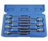 ATD Tools 13776 7Pc Extra Long Tamper-Resistant Star Bit Socket Set in blue storage case
