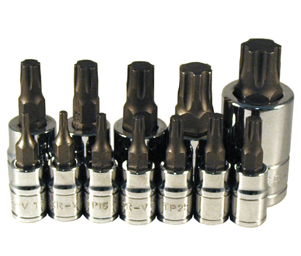 ATD Tools 13777 12-Piece Star Plus Bit Socket Set - assorted sizes displayed