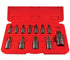 ATD Tools 13777 12-Piece Star Plus Bit Socket Set arranged in red storage case