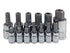 ATD Tools 13794 13Pc Tamper-Resistant SAE Hex Bit Socket Set - full set of 13 hex bit sockets