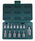 ATD Tools 13794 13Pc Tamper-Resistant SAE Hex Bit Socket Set stored in custom blow molded case