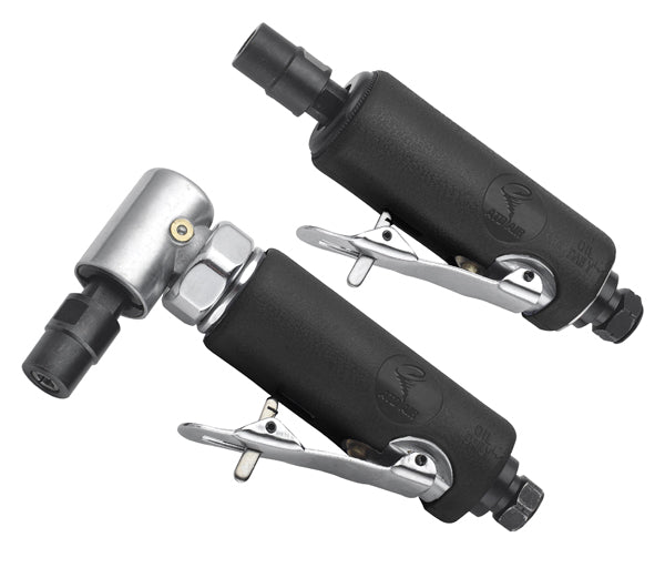 ATD Tools ATD-2122 2 Pc. Air Die Grinder Set with 1/4 In Right Angle and Mini Die Grinders