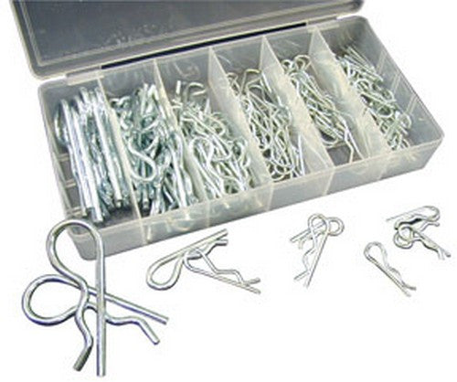 ATD Tools ATD-353 150-Piece Hair Pin Cotter Assortment with Molded Plastic Storage Case