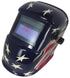ATD Tools 3716 Auto-Darkening Welding Helmet USA Flag Design - front view