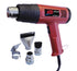 ATD Tools ATD-3736 Dual Temperature Heat Gun Kit with four nozzle attachments