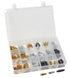 ATD Tools ATD-391 90 Pc. Brake Bleeder Screw Assortment displayed in open plastic organizer case