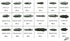 ATD Tools ATD-391 Brake Bleeder Screw Assortment size reference chart showing 18 sizes with 5 pieces each