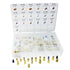 ATD Tools 39361 95 Piece Brake Line Fittings Assortment with molded storage case and fittings displayed