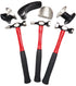ATD Tools ATD-4030 7 Pc. Heavy-Duty Body & Fender Tool Set - 3 fiberglass-handled hammers and 4 dollies