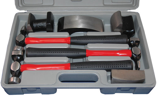 ATD Tools ATD-4030 7 Pc. Heavy-Duty Body & Fender Tool Set stored in molded carrying case