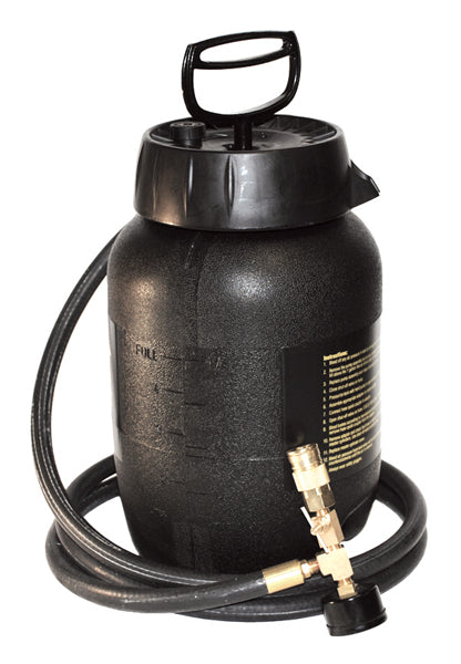 ATD Tools ATD-5125 Brake Bleeder Tank, 4 qt. with 3/8" I.D. hose and quick disconnect coupler
